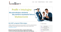 Desktop Screenshot of izissoft.pl