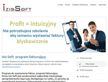 Tablet Screenshot of izissoft.pl